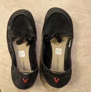 Women's Vivobarefoot black loafer slip ons size 38 in used conditoon